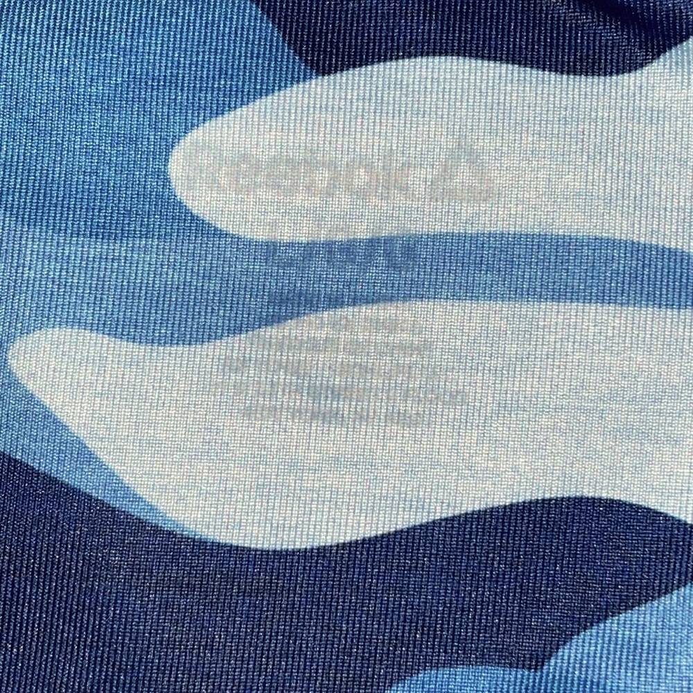 🦋Reebok Blue Camouflage Leggings, Size Large - Picture 6 of 12